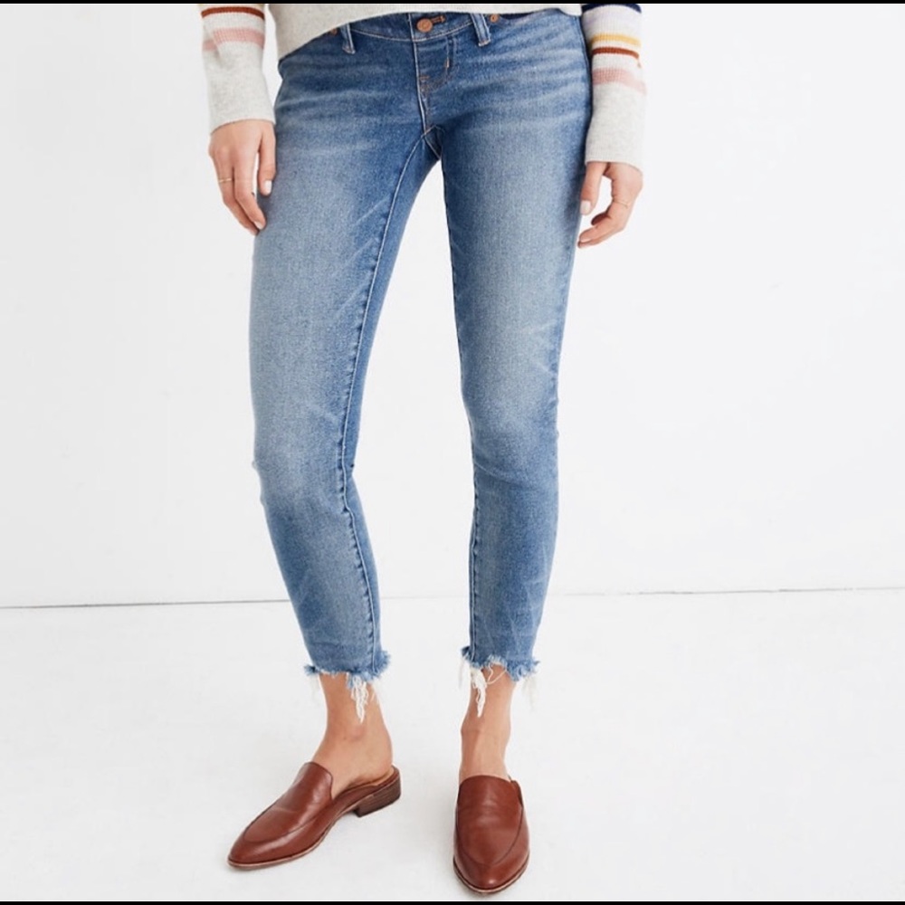 Madewell Side Panel Maternity Jeans size 30